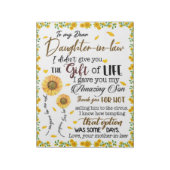 Bloc-note Lettre Personnalisée À Ma Fille En Droit (Tourné)