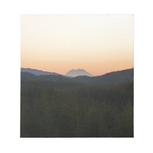 Bloc-note Lever de soleil du mont Rainier (Devant)