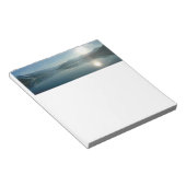 Bloc-note Lever de soleil sur College Fjord Alaska Photograp (Incliné)