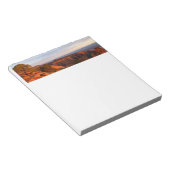 Bloc-note Lever de soleil sur le sentier Grand View au monum (Incliné)