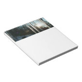 Bloc-note Lever du soleil à travers Icicles hiver Photograph (Incliné)