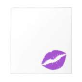 Bloc-note Lèvres d'orchidée foncée (Devant)