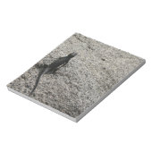 Bloc-note Lézard noir (Tourné)