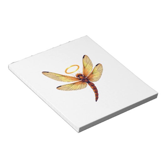 Bloc-note Libellule ange (Incliné)