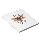 Bloc-note Libellule Canne de Bonbon (Incliné)