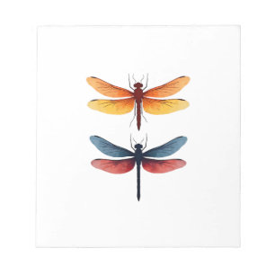 Bloc-note Libellules d'amour enfant petit simple Minimaliste