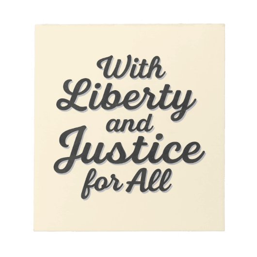 Bloc-note Liberté et justice pour tous pour la liberté de pr (Devant)