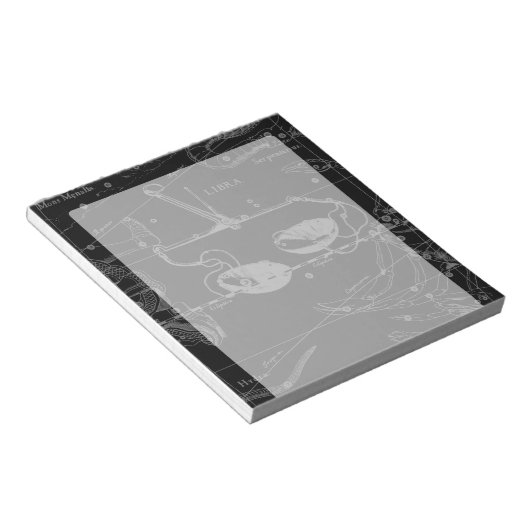 Bloc-note Libra Constellation Hevelius vers 1690 (Incliné)