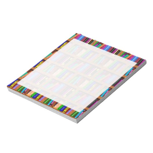 Bloc-note Library Book (Tourné)