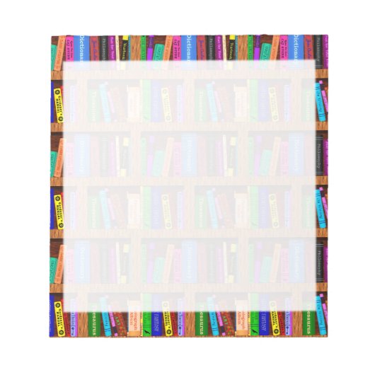 Bloc-note Library Book (Devant)