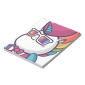 Bloc-note licorne cool (Tourné)