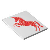 Bloc-note Licorne Créature mythique conte de fée (Incliné)