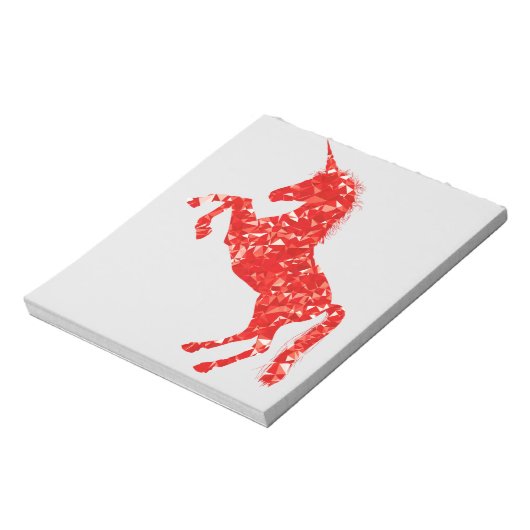 Bloc-note Licorne Créature mythique conte de fée (Tourné)