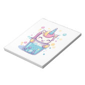 Bloc-note Licorne de Bubble Tea (1) (Tourné)