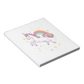 Bloc-note Licorne Étoile Arc-en-ciel (1) (Incliné)