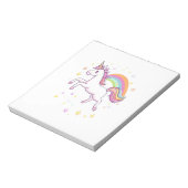Bloc-note Licorne Étoile Arc-en-ciel (1) (Tourné)