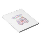 Bloc-note Licorne Forest Forager Licorne Conception Graphiqu (Incliné)