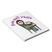 Bloc-note Light Computer Girl (Incliné)