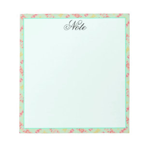 Bloc-note Light Pastel Turquoise