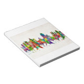 Bloc-note Ligne aérienne de Sacramento en Californie (Incliné)