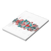 Bloc-note Ligne aérienne Dortmund Allemagne (Tourné)