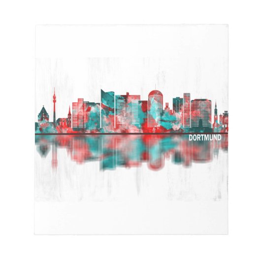 Bloc-note Ligne aérienne Dortmund Allemagne (Devant)