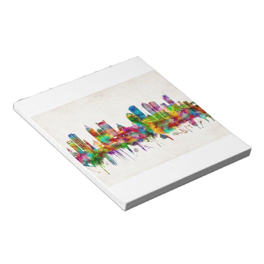 Bloc-note Ligne aérienne du Massachusetts de Boston (Incliné)