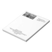 Bloc-note Ligne d'ancêtres de Mayflower personnalisée (Tourné)