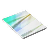 Bloc-note Lignes Abstraites en couleurs douces (Incliné)