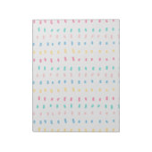 Bloc-note lignes de motif (Tourné)