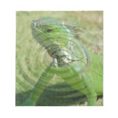 Bloc-note L'Iguana verte (Devant)