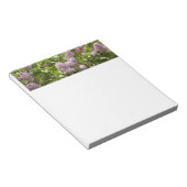 Bloc-note Lilac Bush Belles fleurs de printemps violettes (Incliné)