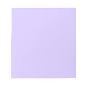 Bloc-note Lilac Dreams Solide Color | Classic Elegant (Devant)