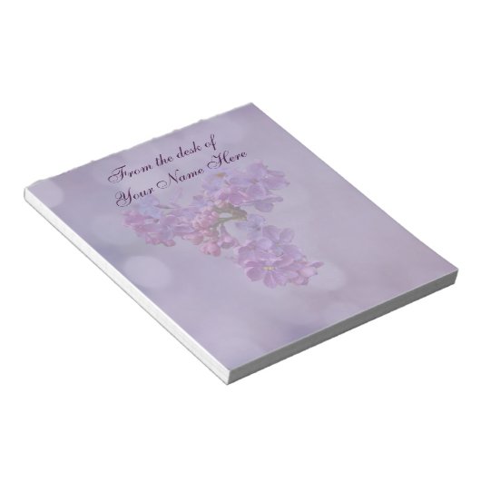 Bloc-note Lilacs au printemps (Incliné)
