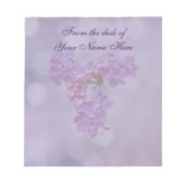 Bloc-note Lilacs au printemps (Devant)