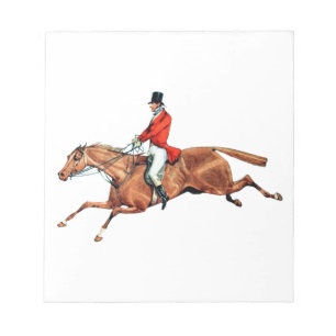 Bloc-note L'illustration de chasse