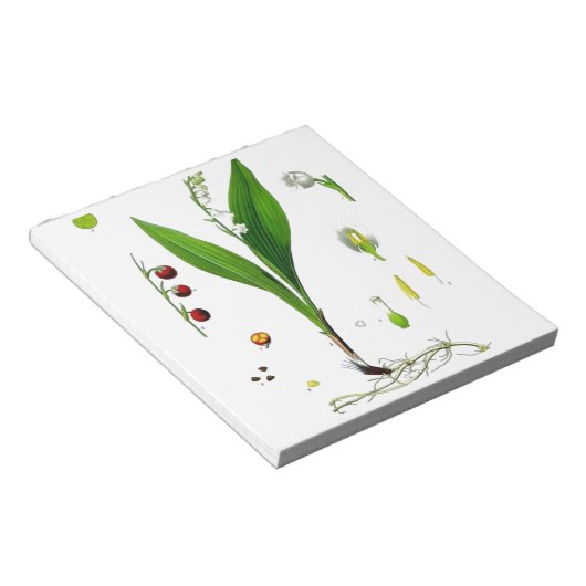 Bloc-note Lily de la Vallée (Incliné)