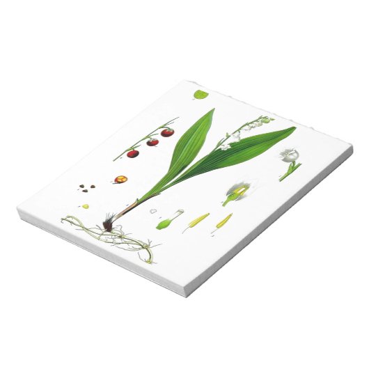 Bloc-note Lily de la Vallée (Tourné)