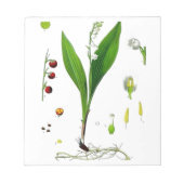 Bloc-note Lily de la Vallée (Devant)