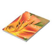 Bloc-note Lily de tigre orange (Tourné)