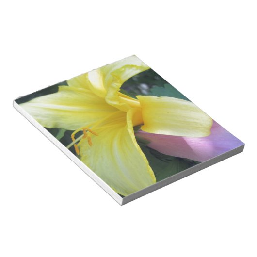 Bloc-note Lily jaune (Incliné)