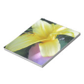 Bloc-note Lily jaune (Tourné)