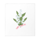 Bloc-note Lily of the valley (Devant)