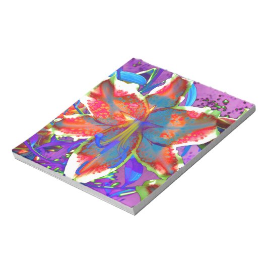 Bloc-note Lily rétro (Tourné)