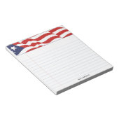 Bloc-note Lined Independence Day American Flag Graphic (Incliné)