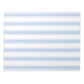 Bloc-note Linge d'enveloppe Smart Blue & White Ticking Strip (Devant)