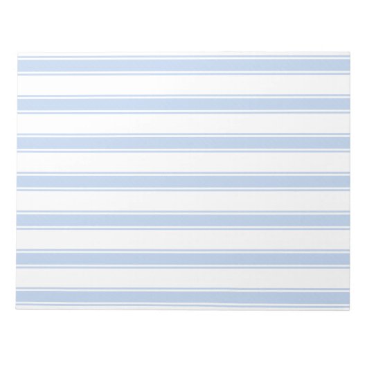 Bloc-note Linge d'enveloppe Smart Blue & White Ticking Strip (Devant)