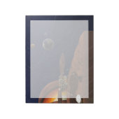 Bloc-note L'interprétation de l'artiste de la Lander de visi (Tourné)