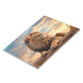 Bloc-note Lion Animal Nature sauvage majestueuse (Incliné)