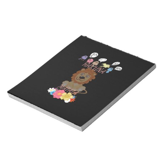 Bloc-note Lion drôle (Tourné)